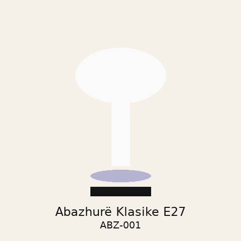 Abazhurë Klasike E27